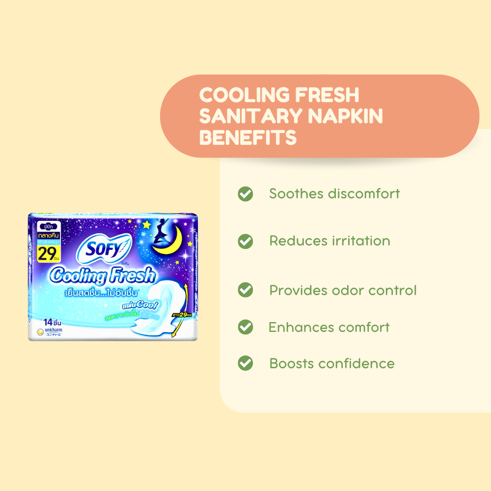 Sofy Cooling Fresh Slim Napkins